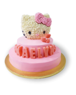 Hello Kitty 3-tiered Cake